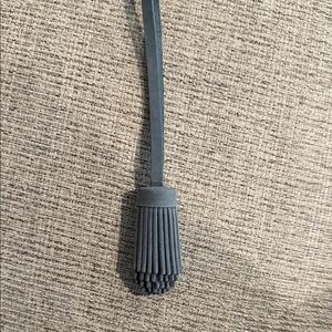 Gray Tassel Keychain